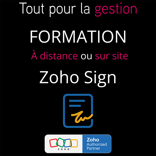 Formation Zoho Sign