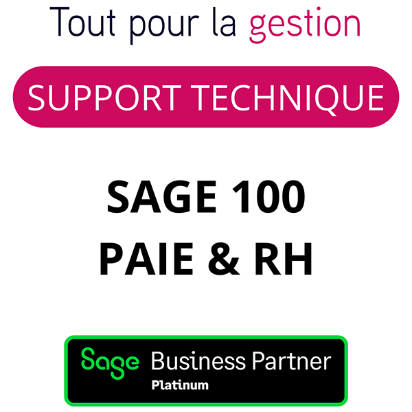 Support Sage 100 Paie RH Assistance technique